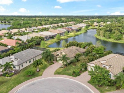 Riva Trace Homes in Bradenton, FL. - Aerial