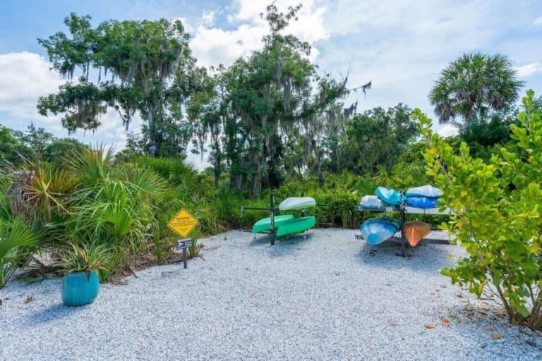 Riva Trace Homes in Bradenton, FL. - Kayak Launch