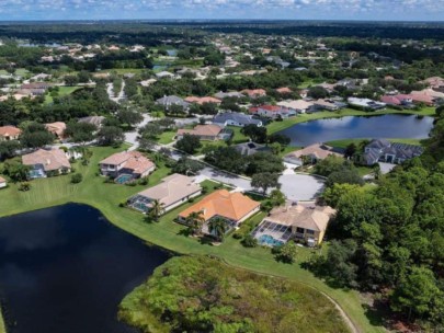 River Club Homes in Bradenton, FL. - Aerial