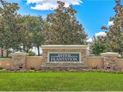 River Plantation Homes in Parrish, FL. - Entrance Sign