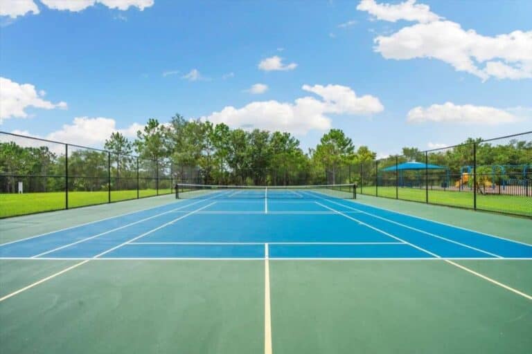 River Plantation Homes in Parrish, FL. - Tennis Court