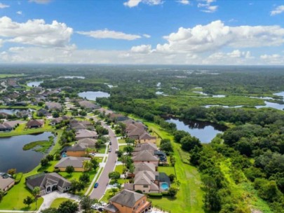 River Plantation Homes in Parrish, FL. - Aerial