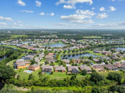 River Plantation Homes in Parrish, FL. - Aerial