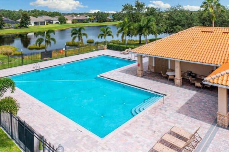 River Plantation Homes in Parrish, FL. - Pool