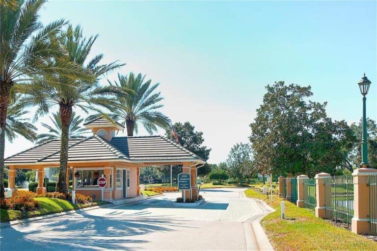 River Wilderness Homes in Parrish, FL. - Gated Entry