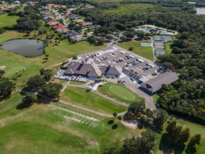 River Wilderness Homes in Parrish, FL. - Country Clubhouse Aerial