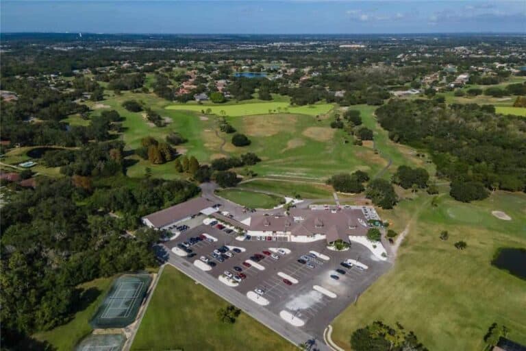 River Wilderness Homes in Parrish, FL. - Country Club Aerial