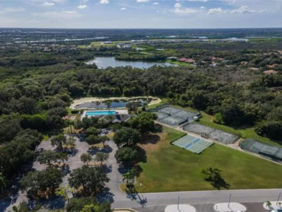 River Wilderness Homes in Parrish, FL. - Clubhouse Aerial