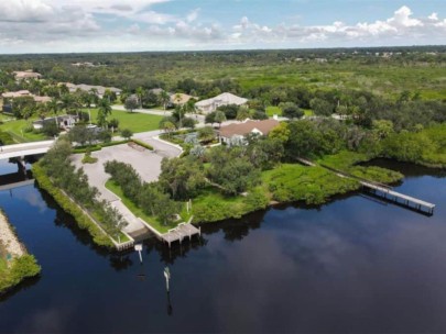 River Wilderness Homes in Parrish, FL. - Waterfront Aerial