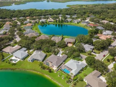 River Woods Homes in Parrish, FL. - Community Aerial