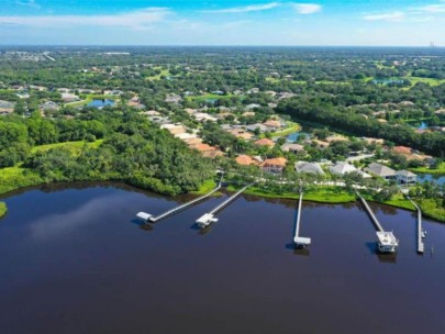 River Woods Homes in Parrish, FL. - River and Docks