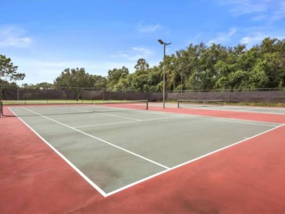 RiverWalk Homes in Lakewood Ranch, FL. - Summerfield Park Pavilion Tennis Court