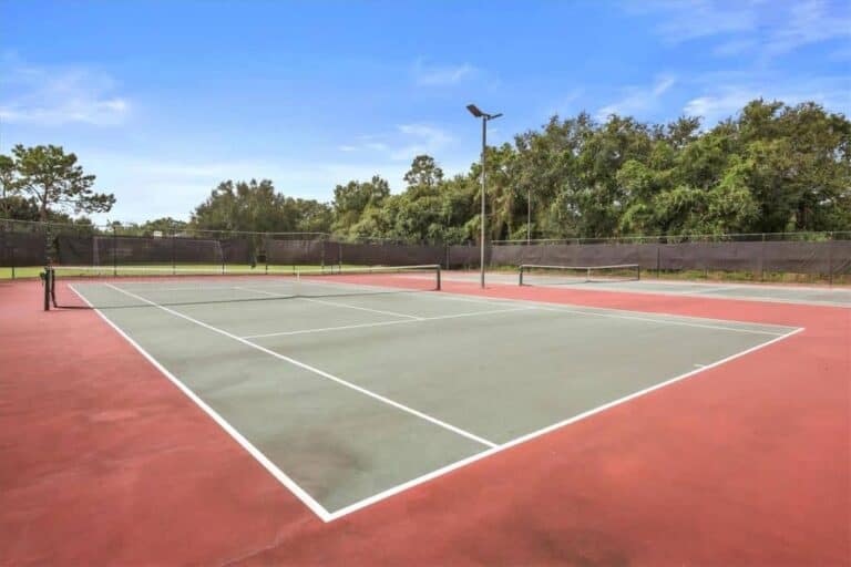 RiverWalk Homes in Lakewood Ranch, FL. - Summerfield Park Pavilion Tennis Court