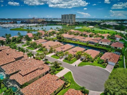 Riviera Dunes Homes in Palmetto, FL. - Neighborhood Aerial