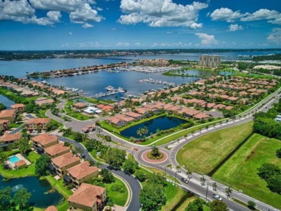 Riviera Dunes Homes in Palmetto, FL. - Community Aerial