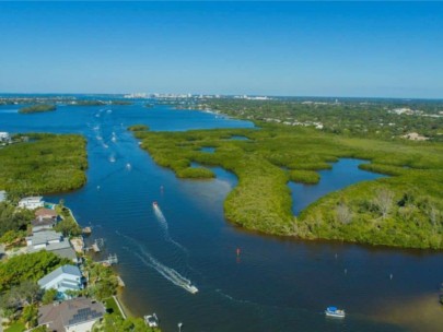 Royal Palm Harbor Homes in Siesta Key, FL. - Canal