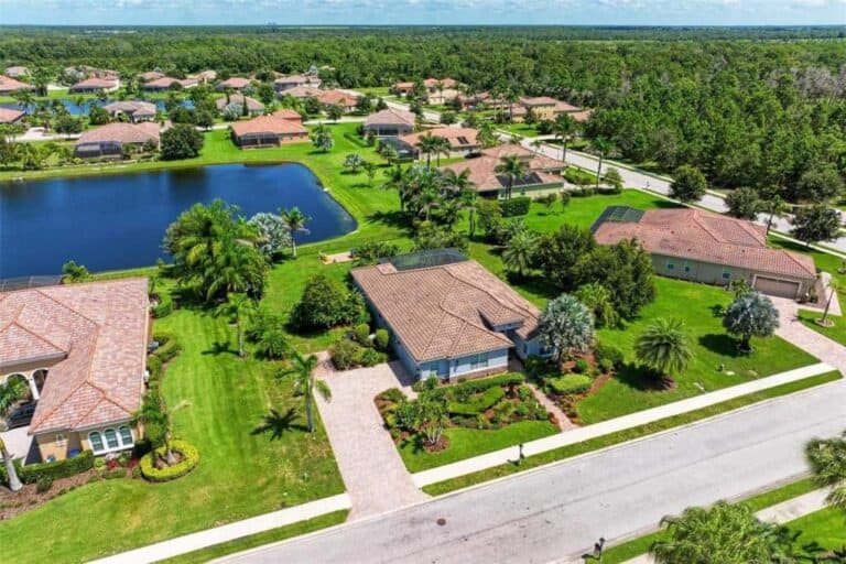 Rye Wilderness Homes in Bradenton, FL. - Aerial