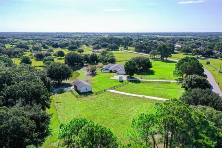 Saddle Creek Homes in Sarasota, FL. - Aerial