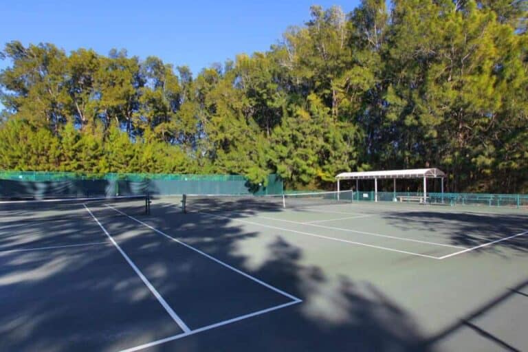 Sanderling Club Homes in Siesta Key, FL. - Tennis Courts
