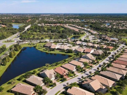 Sandhill Preserve Homes in Palmer Ranch Sarasota, FL. - Aerial