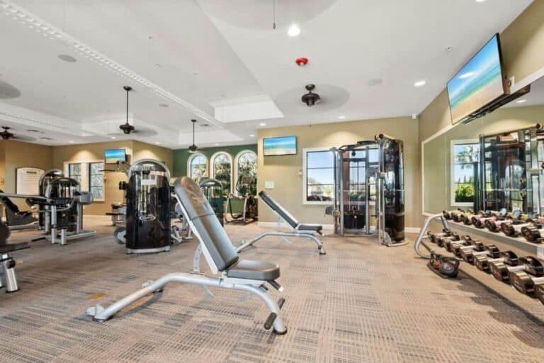 Sandhill Preserve Homes in Palmer Ranch Sarasota, FL. - Fitness Center