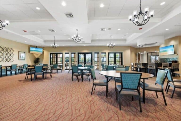 Sandhill Preserve Homes in Palmer Ranch Sarasota, FL. - Club Room