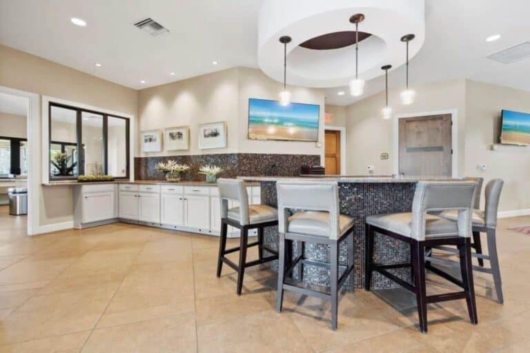 Sandhill Preserve Homes in Palmer Ranch Sarasota, FL. - Club Room
