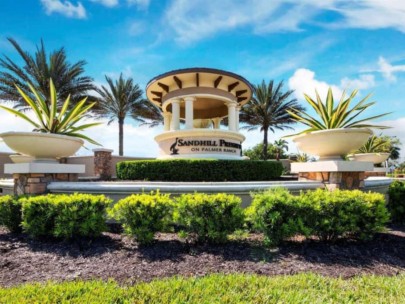 Sandhill Preserve Homes in Palmer Ranch Sarasota, FL. - Entrance Sign