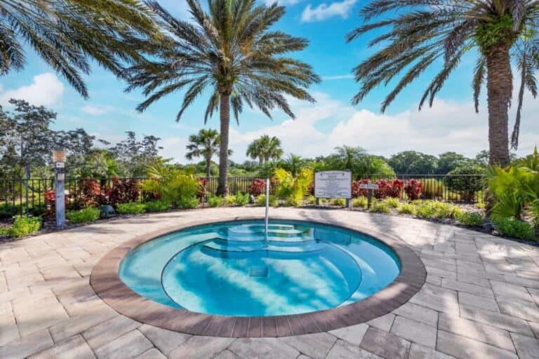 Sandhill Preserve Homes in Palmer Ranch Sarasota, FL. - Hot Tub