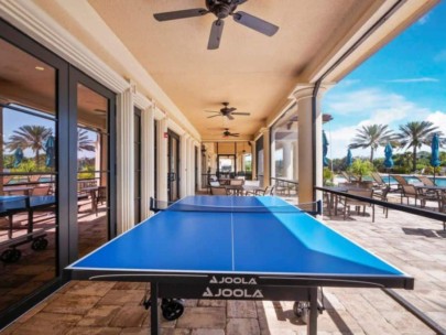 Sandhill Preserve Homes in Palmer Ranch Sarasota, FL. - Ping Pong Table