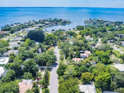 Sapphire Shores Homes in Sarasota, FL. - Aerial