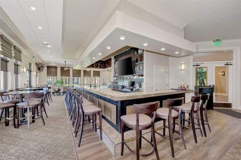 Sarasota National Homes in Venice, FL. - Clubhouse Bar
