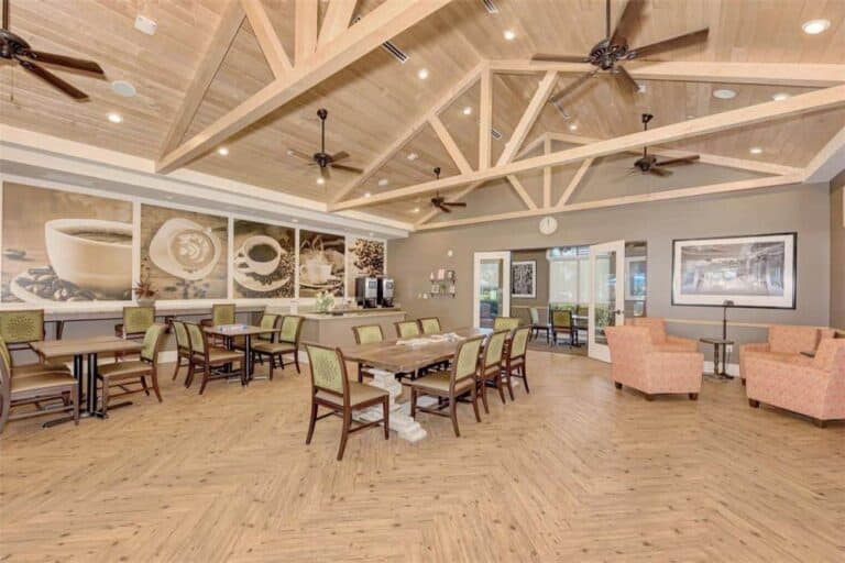 Sarasota National Homes in Venice, FL. - Coffee Bar