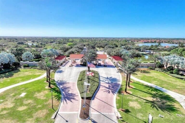Sarasota National Homes in Venice, FL. - Entrance