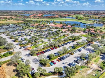 Sarasota National Homes in Venice, FL. - Amenity Center Parking Lot