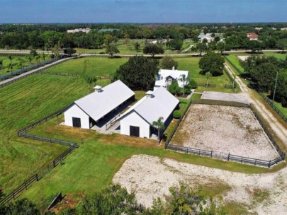 Sarasota Polo Club Homes in Sarasota, FL. - Aerial