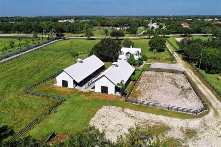 Sarasota Polo Club Homes in Sarasota, FL. - Aerial