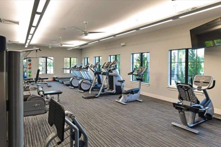Savanna Homes in Lakewood Ranch, FL. - Fitness Room