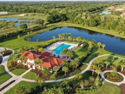 Savanna Homes in Lakewood Ranch, FL. - Amenity Center Aerial