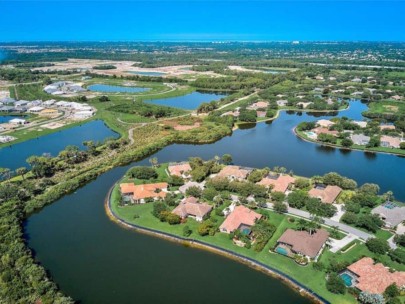 Serenoa Homes in Sarasota, FL. - Aerial