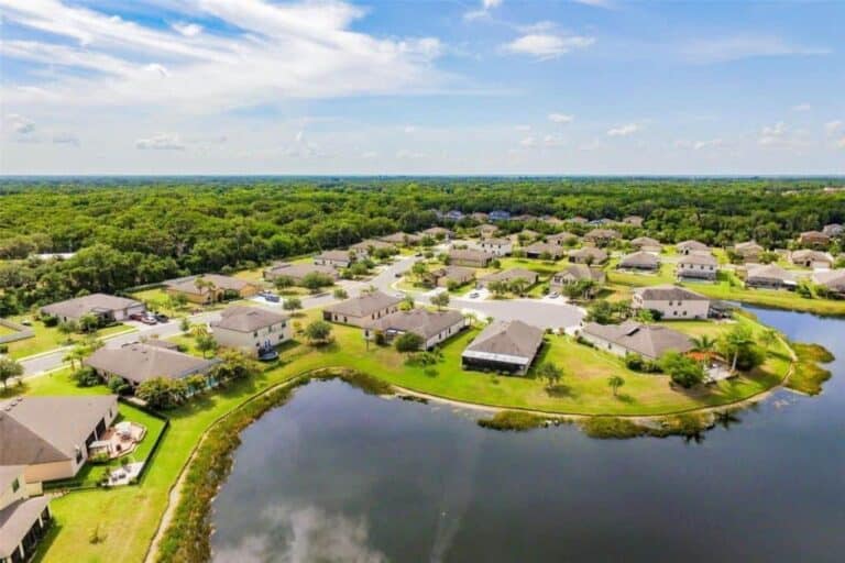 Sheffield Glenn Homes in Palmetto, FL. - Aerial