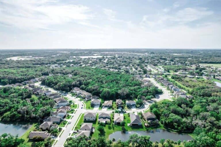 Sheffield Glenn Homes in Palmetto, FL. - Aerial
