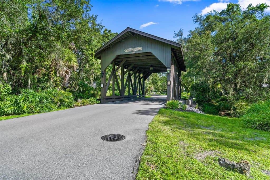 Sherwood Forest Homes in Sarasota, FL. - Covered Bridge