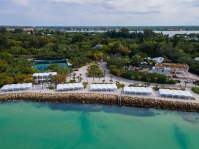 Siesta Properties Homes in Siesta Key, FL. - Waterfront Aerial