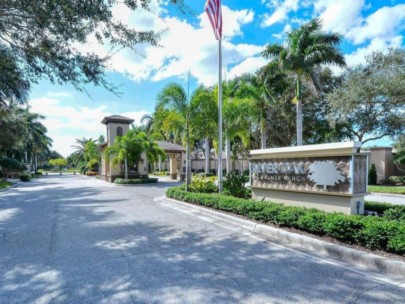 Silver Oak Homes in Palmer Ranch Sarasota, FL. - Entrance Sign