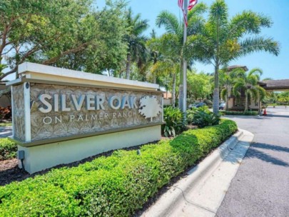 Silver Oak Homes in Palmer Ranch Sarasota, FL. - Entrance Sign