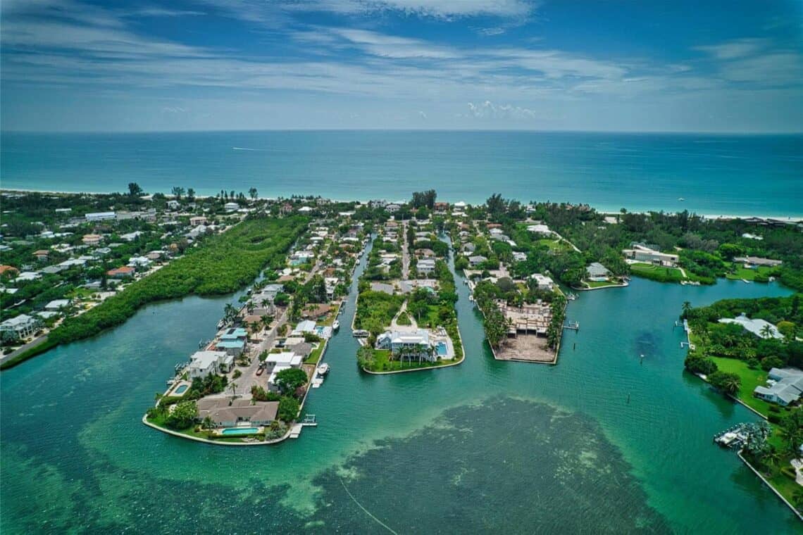 Sleepy Lagoon Homes For Sale in Longboat Key, FL.