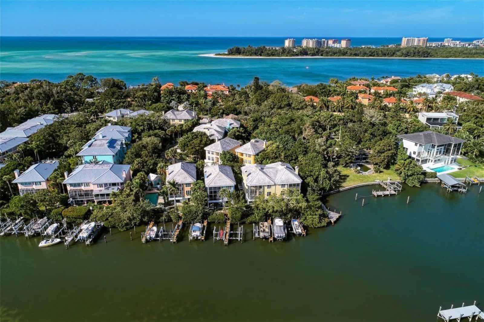 Somerset Cove Homes For Sale in Siesta Key, FL.