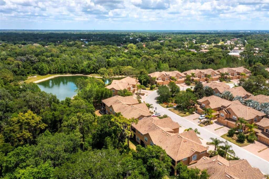 Sonoma Homes in Sarasota, FL. - Aerial