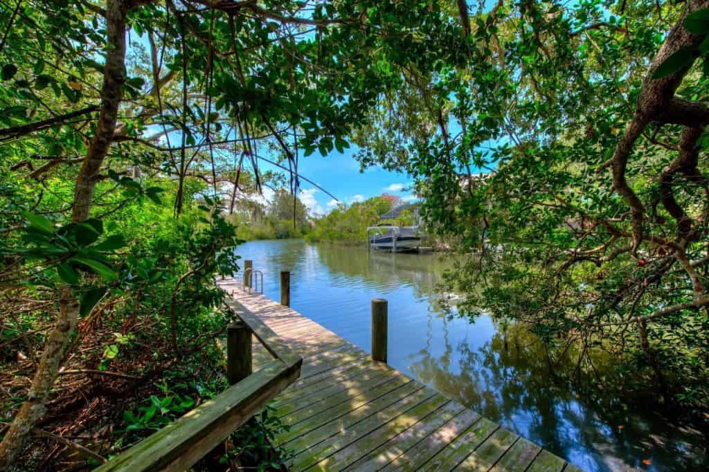 South Creek Homes in Osprey, FL. - Canal